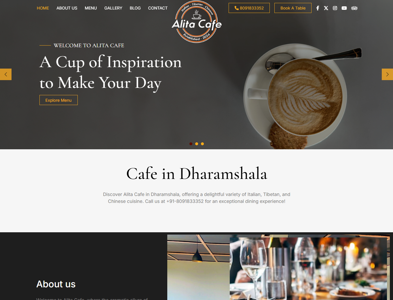 SkyWiz Media project example: Custom Web Application